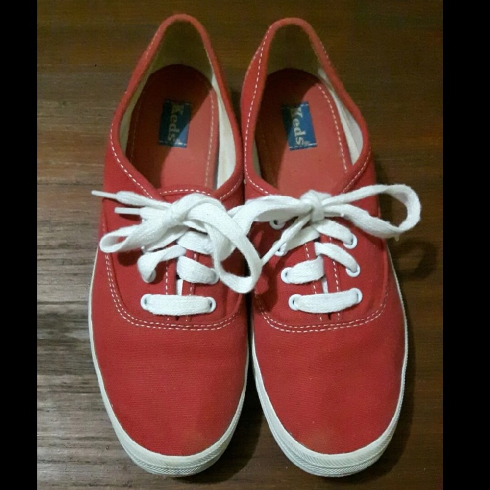 Keds Red Sneakers sz 6